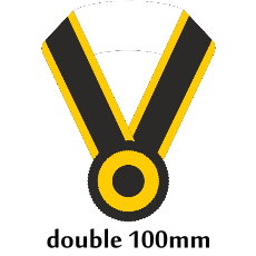 Sashe double/Schärpe doppelt 100mm